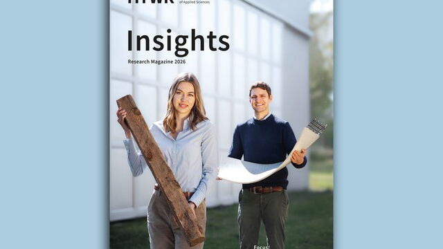 Jetzt erschienen: Die Insights 2026 - die englische Übersetzung des Forschungsmagazins Einblicke (Foto: HTWK Leipzig)