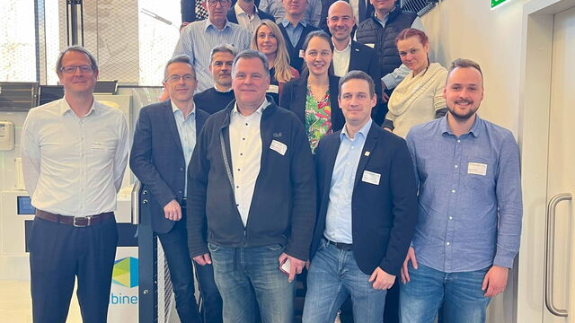 Foto mit Gästen der Veranstaltung