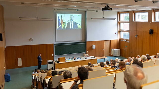 Blick in den Hörsaal