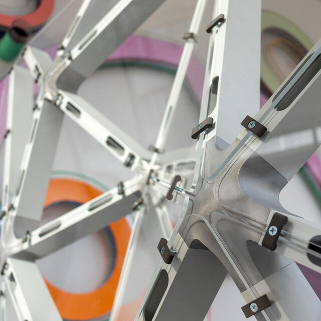 Modell eines Fassadenprototypen