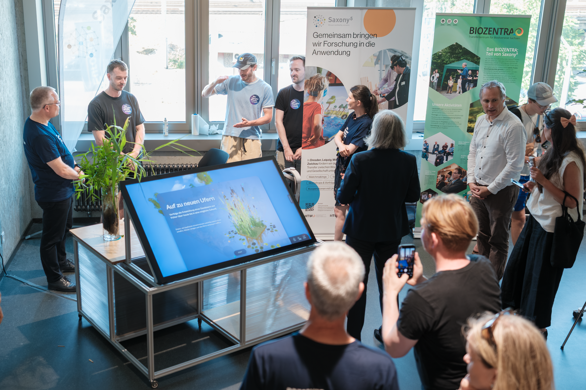 Unser Stand an der LNDW der HTW Dresden