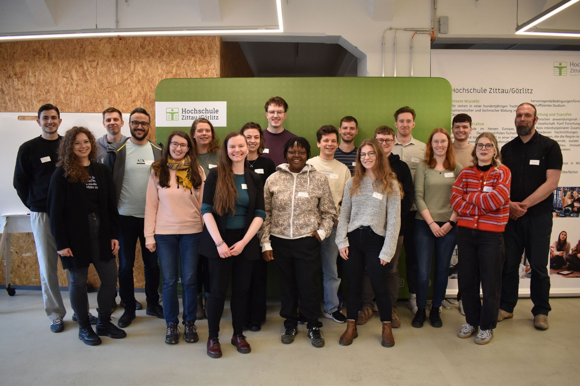 Die Teilnehmer*innen beim Gleichstellungsworkshop der HSZG