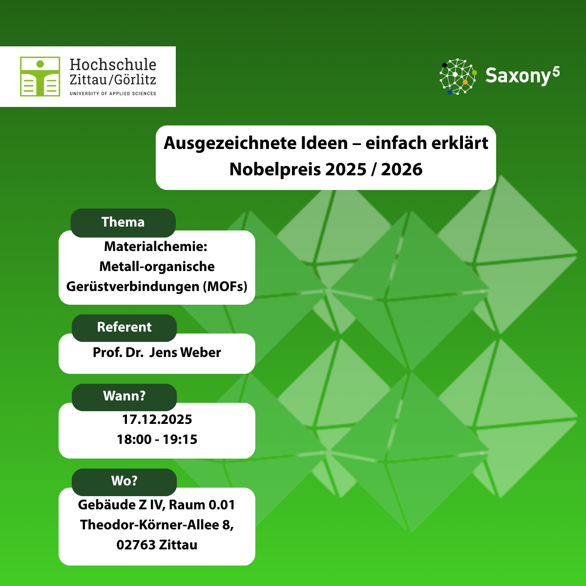 Veranstaltungsdetails zu "Ausgezeichnete Ideen - einfach erklärt" zu MOFS